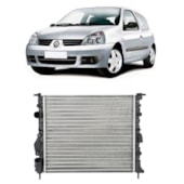 RADIADOR RENAULT CLIO II 1.0 / 1.6 16V 1999 EM DIANTE MANUAL SEM AR SEM TUBETE - VALEO RADIADOR RENAULT CLIO II 1.0 / 1.6 16V 1999 EM DIANTE MANUAL SEM AR SEM TUBETE - VALEO