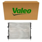 RADIADOR RENAULT CLIO II / LOGAN / SANDERO / KANGOO 1.0 16V / 1.6 8V / 16V 1999 EM DIANTE MANUAL COM / SEM AR - VALEO