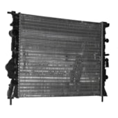 RADIADOR RENAULT CLIO II SEM AR 1.0 / 1.6 16V 1999 EM DIANTE SEM TUBETE MANUAL - BEHR HELLA
