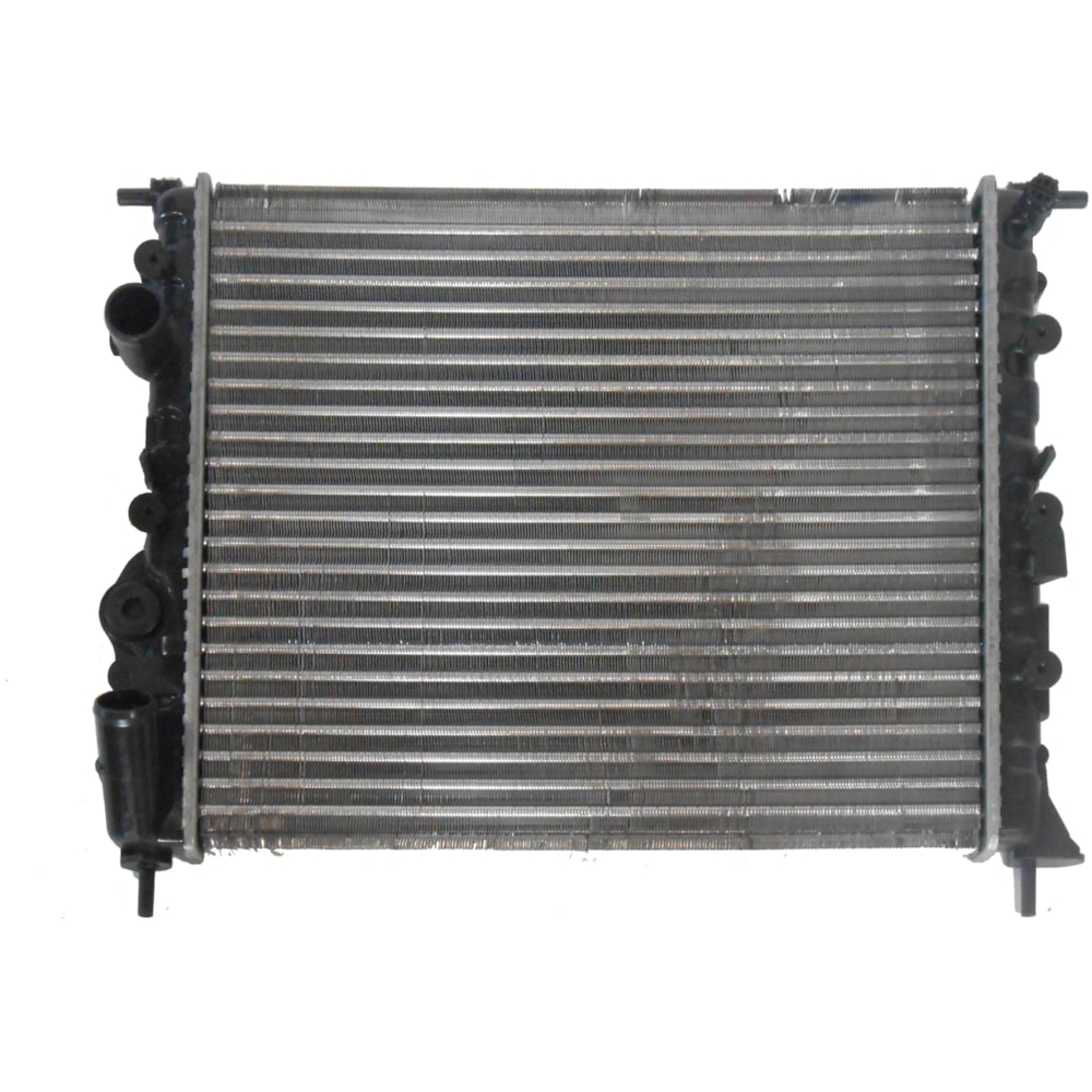 RADIADOR RENAULT CLIO II SEM AR 1.0 / 1.6 16V 1999 EM DIANTE SEM TUBETE MANUAL - BEHR HELLA