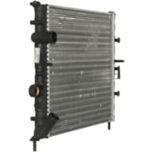 RADIADOR RENAULT CLIO II SEM AR 1.0 / 1.6 16V 1999 EM DIANTE SEM TUBETE MANUAL - DELPHI