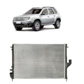 RADIADOR RENAULT DUSTER 1.6 / 2.0 16V 2011 EM DIANTE AUTOMÁTICO COM AR - VALEO