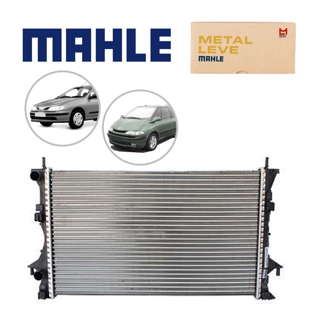 RADIADOR RENAULT LAGUNA 1999 A 2006 / ESPACE 1995 A 2002 / MANUAL/AUTOMATICO - MAHLE