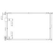 RADIADOR RENAULT MASTER 2.5 DIESEL ASPIRADA 1998 A 2003 SEM AR - PROCOOLER
