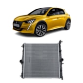 RADIADOR RESFRIAMENTO PEUGEOT 208 1.6 2020 EM DIANTE MANUAL/AUTOMATICO COM AR - VALEO RADIADOR RESFRIAMENTO PEUGEOT 208 1.6 2020 EM DIANTE MANUAL/AUTOMATICO COM AR - VALEO