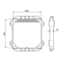 RADIADOR SCANIA ESTACIONARIO DS 14 A 01 / DS 14 A 03 1970 A 2011 - VISCONDE/MODINE