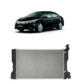 RADIADOR TOYOTA COROLLA 1.6 1.8 2.0 16V AUTOMATICO COM AR - DENSO