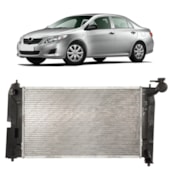 RADIADOR TOYOTA COROLLA 1.6 / 1.8 2002 A 2008 MANUAL COM / SEM AR  - VALEO RADIADOR TOYOTA COROLLA 1.6 / 1.8 2002 A 2008 MANUAL COM / SEM AR  - VALEO