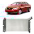 RADIADOR TOYOTA COROLLA / FIELDER 1.6 / 1.8 16V 2002 A 2008 AUTOMATICO COM OU SEM AR - VALEO