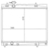 RADIADOR TOYOTA ETIOS 1.3/1.5 2012 A 2016 COM AR MANUAL - DENSO