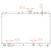 RADIADOR VOLVO S40 / V40 1.8 / 2.0 16V 1995 A 2004 - PROCOOLER