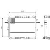 RADIADOR VW VOLKSWAGEN 8-120 / 140 / L80 - 2000 EM DIANTE - VISCONDE/MODINE
