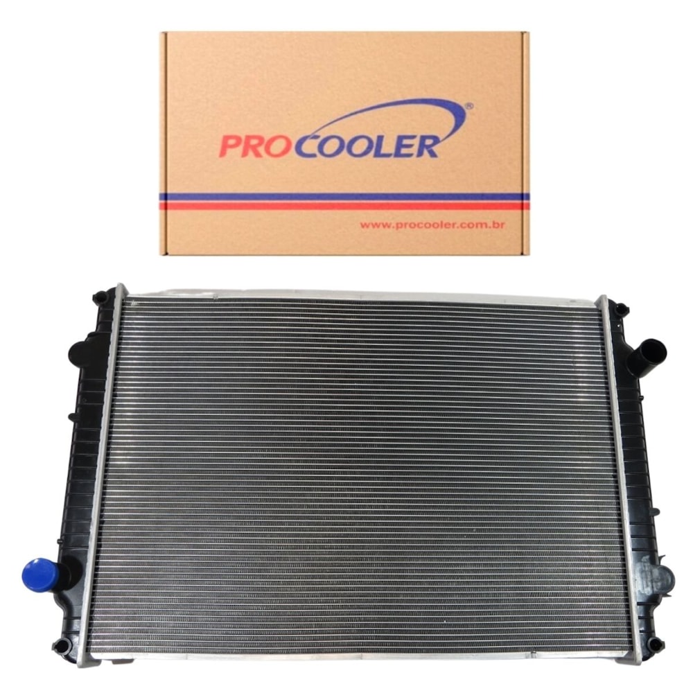 RADIADOR VW VOLKSWAGEN CONSTELATION 17320E/19320E/25320E/26260E/31260E/31320E/19370E/25370E 2012 EM DIANTE SEM LATERAL  - PROCOOLER
