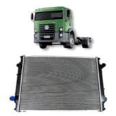 RADIADOR VW VOLKSWAGEN CONSTELATION 17320E/19320E/25320E/26260E/31260E/31320E/19370E/25370E 2012 EM DIANTE SEM LATERAL  - PROCOOLER