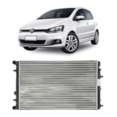 RADIADOR VW VOLKSWAGEN CROSS FOX / FOX / GOL G5 / G6 / SAVEIRO / SPACE FOX / VOYAGE 1.0 / 1.6 COM AR - DENSO