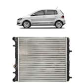 RADIADOR VW VOLKSWAGEN FOX 2002 A 2005 POLO 1.0 / 1.6 16V 2002 EM DIANTE MANUAL SEM AR - VALEO RADIADOR VW VOLKSWAGEN FOX 2002 A 2005 POLO 1.0 / 1.6 16V 2002 EM DIANTE MANUAL SEM AR - VALEO