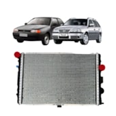 RADIADOR VW VOLKSWAGEN GOL BOLA / PARATI / G2 / G3 / G4 1.0 MI 8V / 16V (MOTOR AT) 1995 A 2005 COM OU SEM AR - MAHLE