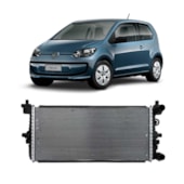 RADIADOR VW VOLKSWAGEN UP 1.0T 2014 EM DIANTE COM AR MANUAL (SUPERIOR)  - MAHLE RADIADOR VW VOLKSWAGEN UP 1.0T 2014 EM DIANTE COM AR MANUAL (SUPERIOR)  - MAHLE