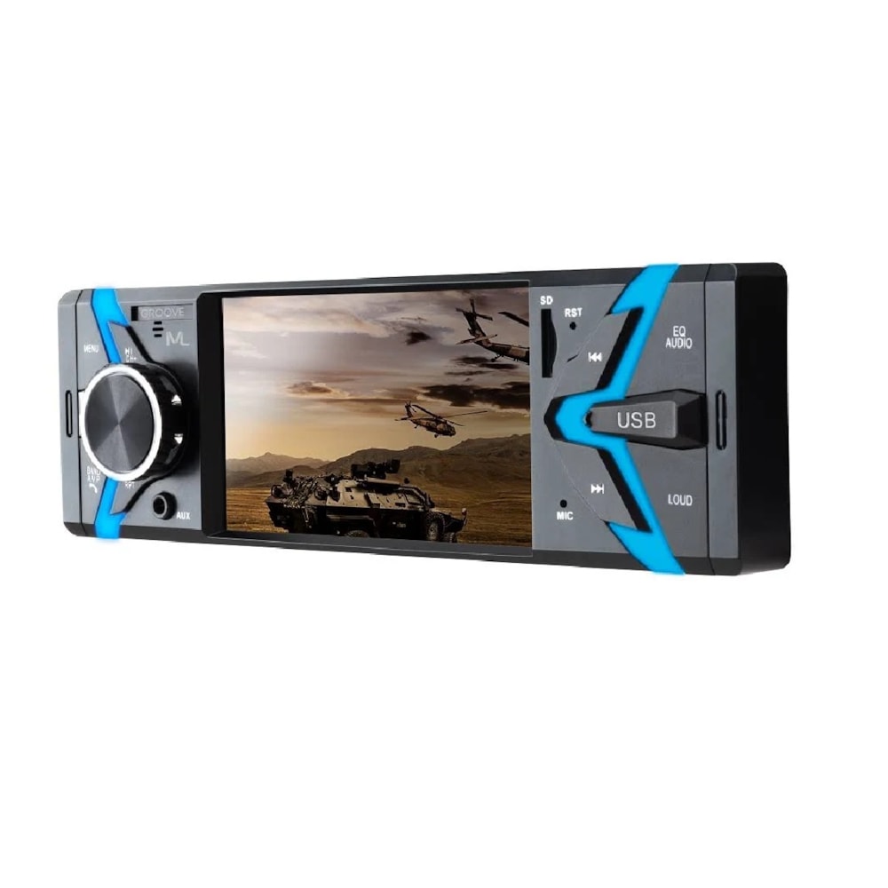 RADIO GROOVE BLUETOOTH MP5 TELA 4 POLEGADAS - MULTILASER RADIO GROOVE BLUETOOTH MP5 TELA 4 POLEGADAS - MULTILASER