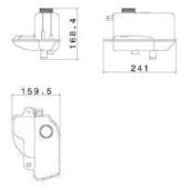 RESERVATORIO D'AGUA FIAT PALIO 1998 A 2012 SEM TAMPA - VALEO