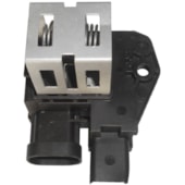 RESISTENCIA DO ELETROVENTILADOR CITROEN C3 / C4 / DS3 / AIR CROSS 2010 EM DIANTE PEUGEOT 207 / 208 / 307 / 308 / 408 - ORIGINAL