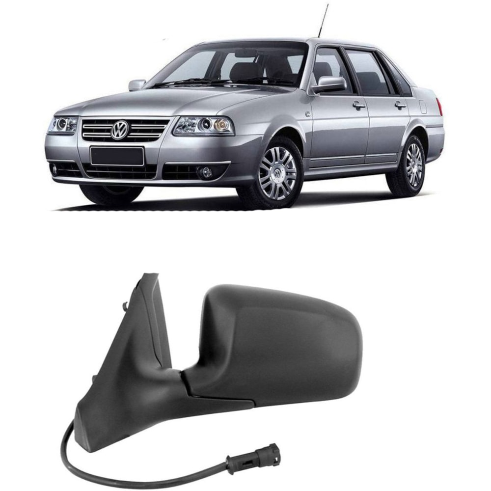 RETROVISOR SANTANA 1997 > 2 E 4 PORTAS COM CONTROLE LADO ESQUERDO - RETROVEX RETROVISOR SANTANA 1997 > 2 E 4 PORTAS COM CONTROLE LADO ESQUERDO - RETROVEX