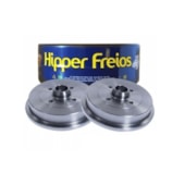 TAMBOR FREIO COM CUBO TRASEIRO VW VOLKSWAGEN GOL G6 2013 / VOYAGE 2013 EM DIANTE / SAVEIRO G5 2010 A 2014  - HIPPER FREIOS