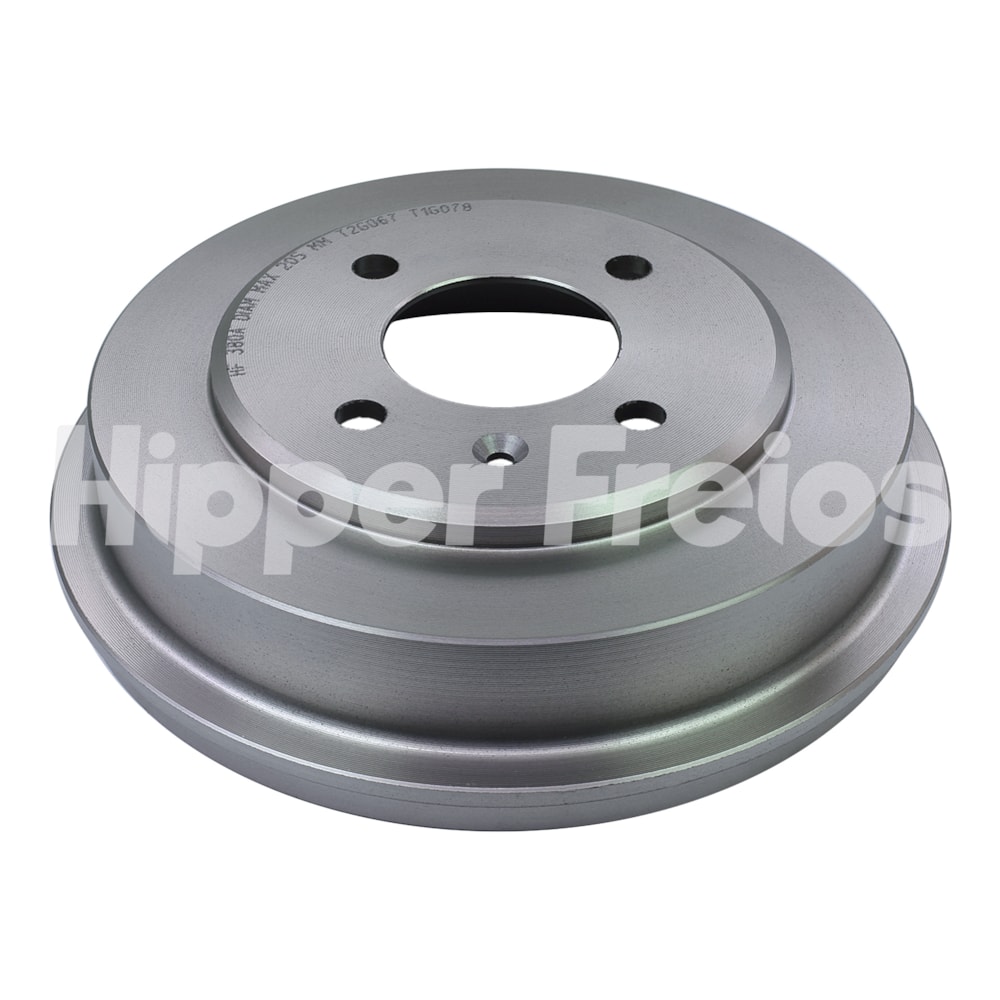 TAMBOR FREIO SEM CUBO TRASEIRO JAC J3 1.4 2010 A 2015 / 1.5 2013 A 2015
 - HIPPER FREIOS