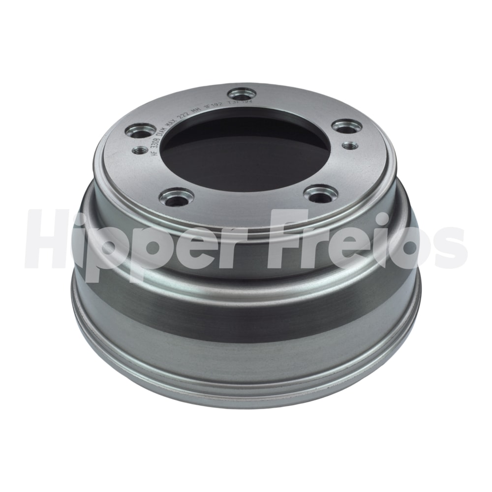 TAMBOR FREIO TRASEIRO HYUNDAI HR RODAGEM DUPLA - HIPPER FREIOS TAMBOR FREIO TRASEIRO HYUNDAI HR RODAGEM DUPLA - HIPPER FREIOS