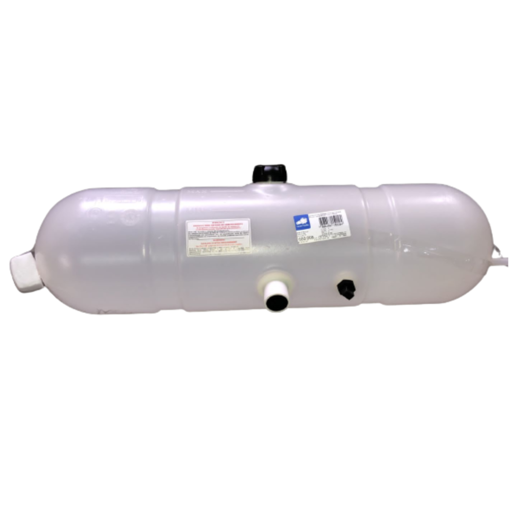 TANQUE DE EXPANSAO COM SENSOR MERCEDES BENZ L1620 / L1218R / L1418R / LK1218R / LK1418R / LINHA M96 / OF1417 - RESERPLASTIC
