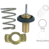 VALVULA TERMOSTATICA FIAT PALIO / STRADA / SIENA / 1.0/1.5 1994 / FIORINO 1.5 1997 GASOLINA / COM/SEM AR
 - VALCLEI