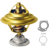 VALVULA TERMOSTATICA FIAT UNO / MILLE / ELBA 1997 EM DIANTE 1.0 / 1.3 / 1.5 - VALCLEI