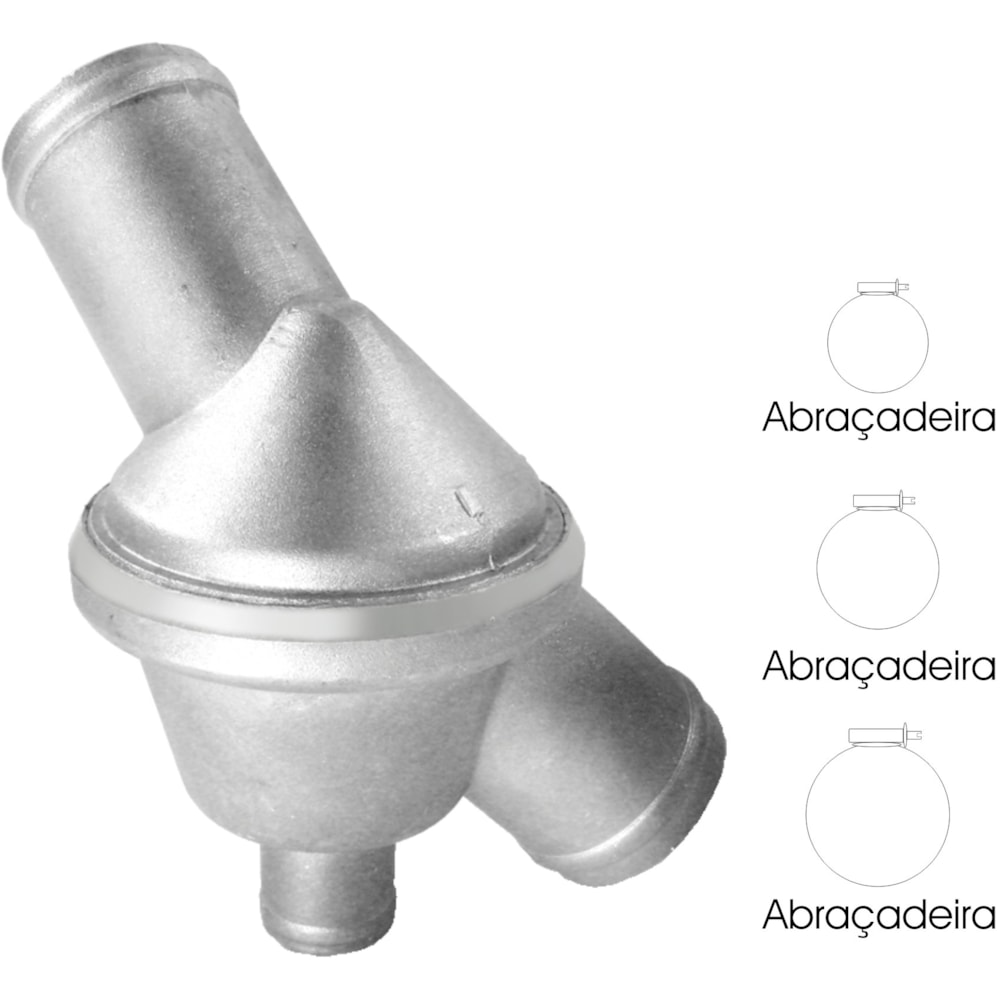 VALVULA TERMOSTATICA FORD F1000 / CARGO / 11130 / 13130 / DODGE D950 - VALCLEI VALVULA TERMOSTATICA FORD F1000 / CARGO / 11130 / 13130 / DODGE D950 - VALCLEI