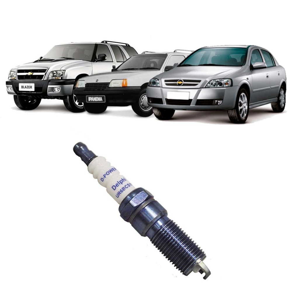 VELA IGNICAO YTTRIUM GM CHEVROLET ASTRA 2008 EM DIANTE / BLAZER 1995 EM DIANTE / IPANEMA 1995 A 1996 / 1 ELETRODO - DELPHI VELA IGNICAO YTTRIUM GM CHEVROLET ASTRA 2008 EM DIANTE / BLAZER 1995 EM DIANTE / IPANEMA 1995 A 1996 / 1 ELETRODO - DELPHI