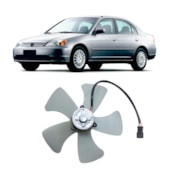 VENTOINHA ELETROVENTILADOR HONDA CIVIC 1.7 16V 2001 A 2006 (DO RADIADOR) - PROCOOLER VENTOINHA ELETROVENTILADOR HONDA CIVIC 1.7 16V 2001 A 2006 (DO RADIADOR) - PROCOOLER