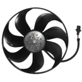 VENTOINHA ELETROVENTILADOR VW VOLKSWAGEN FOX / GOLF / POLO / NEW BEETLE COM AR 2002 EM DIANTE (345MM MOTOR LARGO) - BEHR HELLA