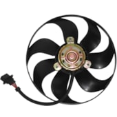 VENTOINHA ELETROVENTILADOR VW VOLKSWAGEN FOX / GOLF / POLO / NEW BEETLE COM AR 2002 EM DIANTE (345MM MOTOR LARGO) - BEHR HELLA