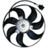 VENTOINHA ELETROVENTILADOR VW VOLKSWAGEN FOX / GOLF / POLO / NEW BEETLE COM AR 2002 EM DIANTE (345MM MOTOR LARGO) - ORIGINAL