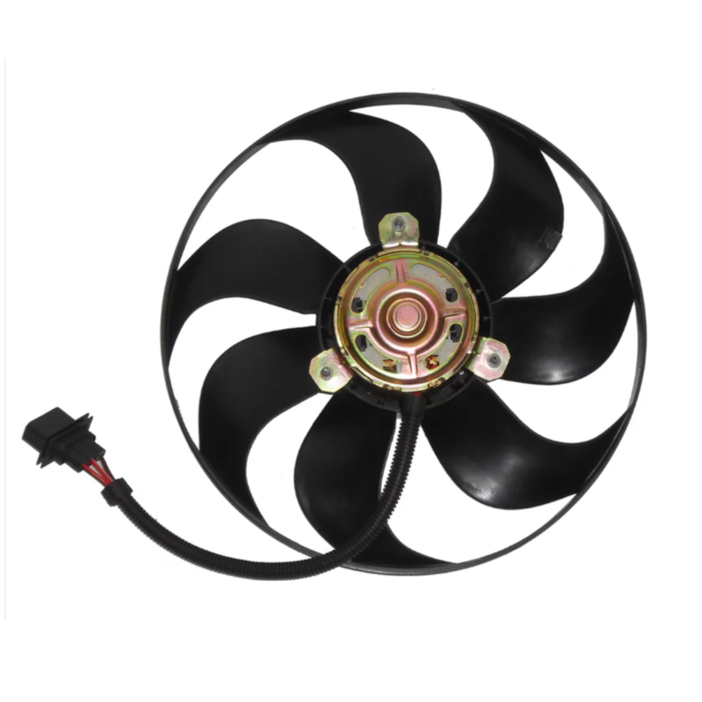 VENTOINHA ELETROVENTILADOR VW VOLKSWAGEN FOX / GOLF / POLO / NEW BEETLE COM AR 2002 EM DIANTE (345MM MOTOR LARGO) - PROCOOLER